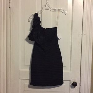 One shoulder fancy dress